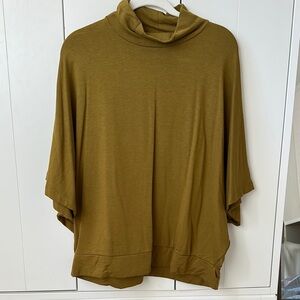 Lou & Grey Olive Cowl Neck Sweater